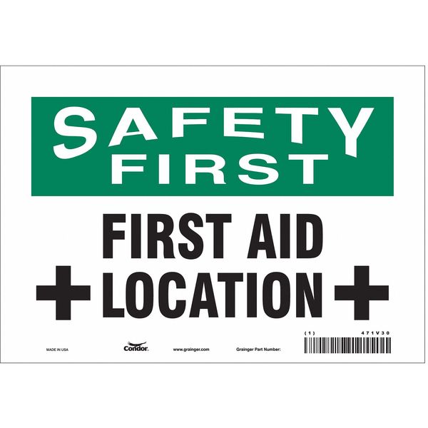 First Aid Sign, 10