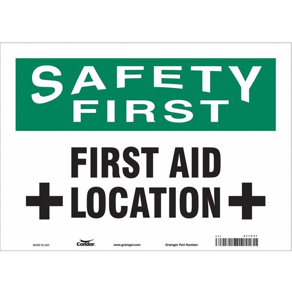 First Aid Sign, 14