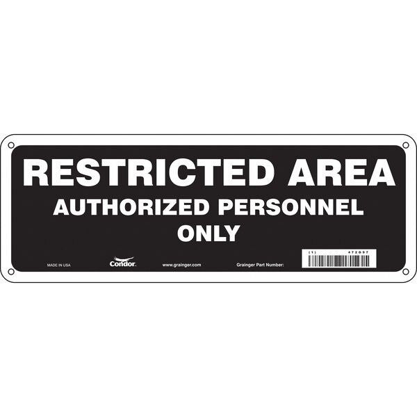 Safety Sign, 5 in H, 14 in W, Polyethylene, Vertical Rectangle, English, 472G97