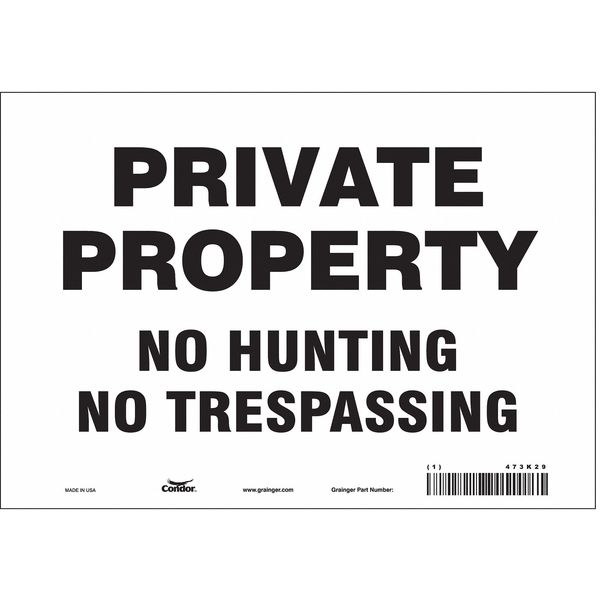 Safety Sign, 7 in Height, 10 in Width, Vinyl, Vertical Rectangle, English, 473K29