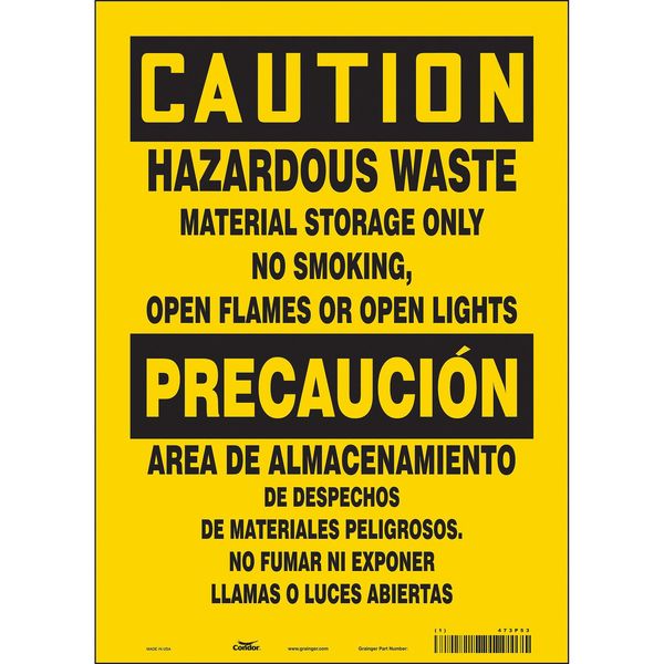 Safety Sign, 14 in H, 10
