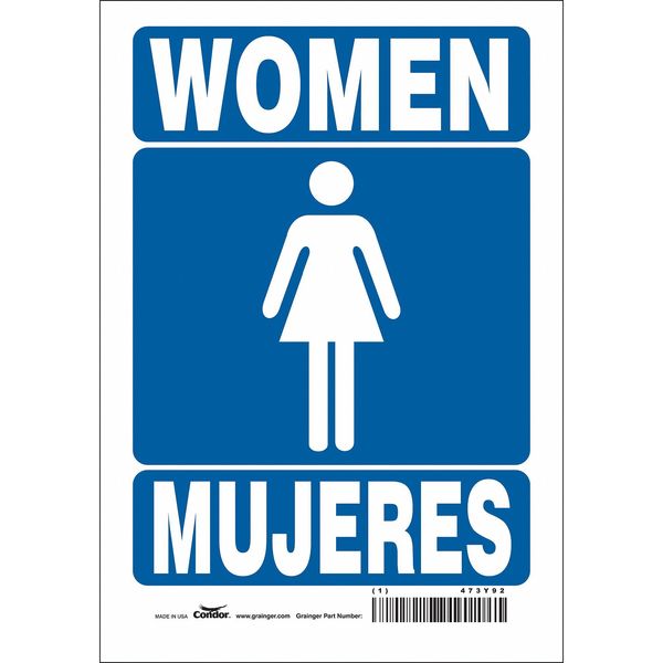 Restroom Sign, 7
