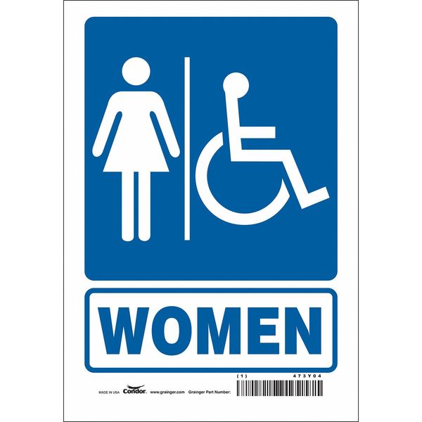 Restroom Sign, 7