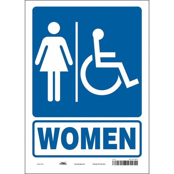 Restroom Sign, 10