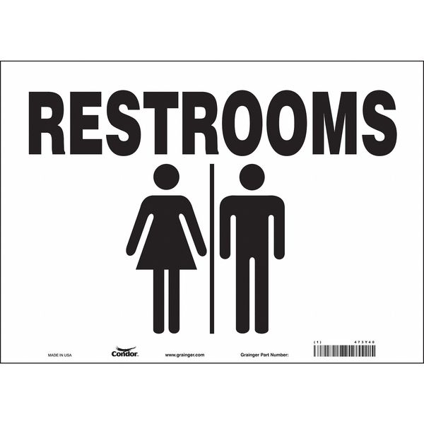 Restroom Sign, 14