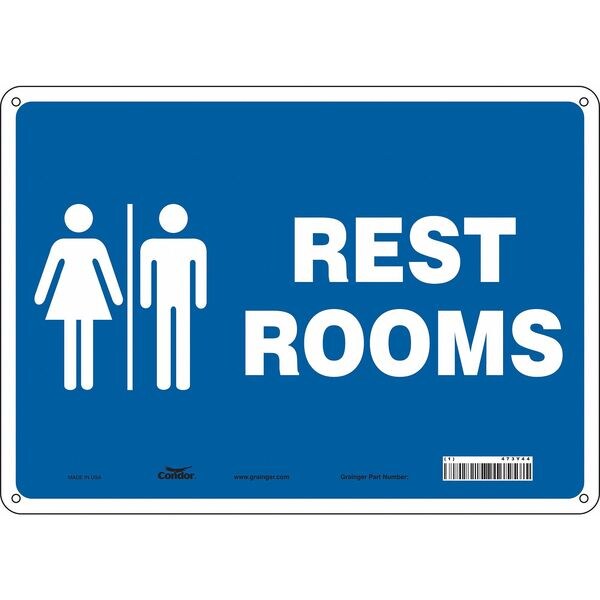 Restroom Sign, 14
