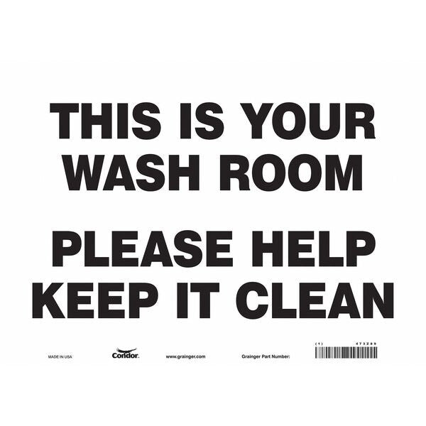 Restroom Sign, 14