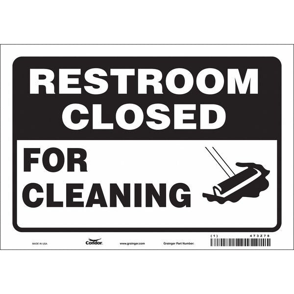 Restroom Sign, 10