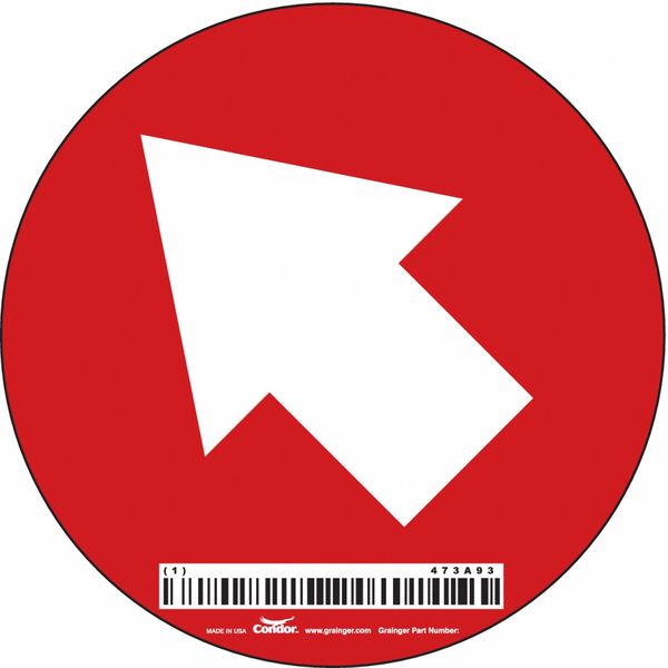 Directional Arrow Sign, No Text, 4