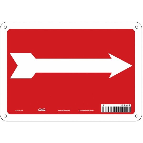 Directional Arrow Sign, No Text, 10