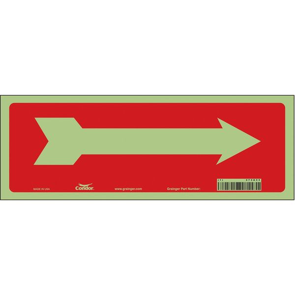 Directional Arrow Sign, No Text, 14