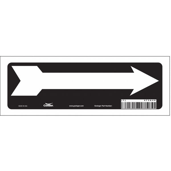 Directional Arrow Sign, No Text, 10