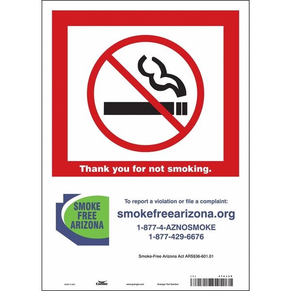 Safety Sign, 14 in H, 10