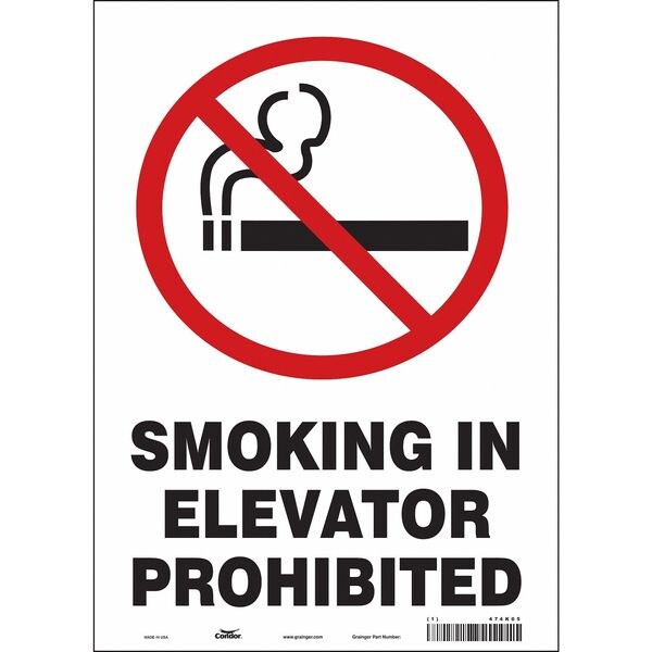 Safety Sign, 14 in H, 10