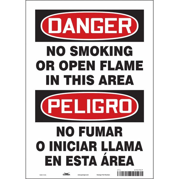 Safety Sign, 14 in H, 10