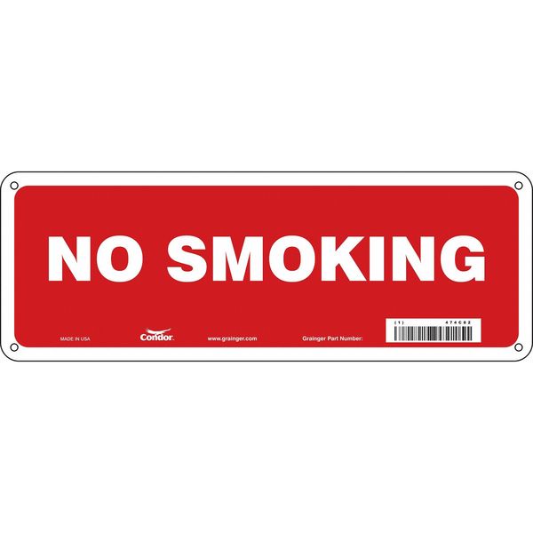 Safety Sign, 5 in H, 14 in W, Polyethylene, Vertical Rectangle, English, 474C82