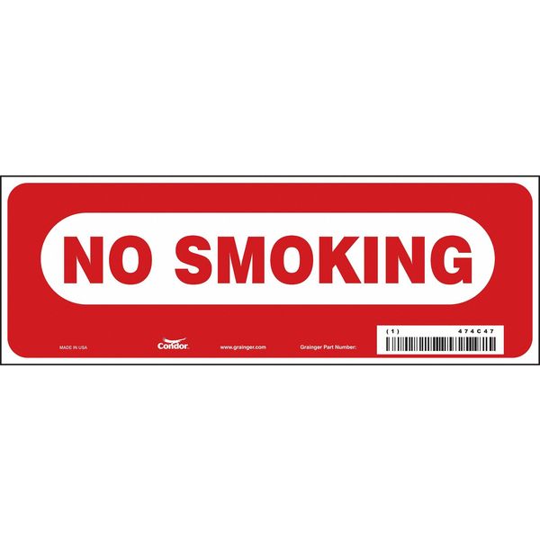 Safety Sign, 3 1/2 in H, 10