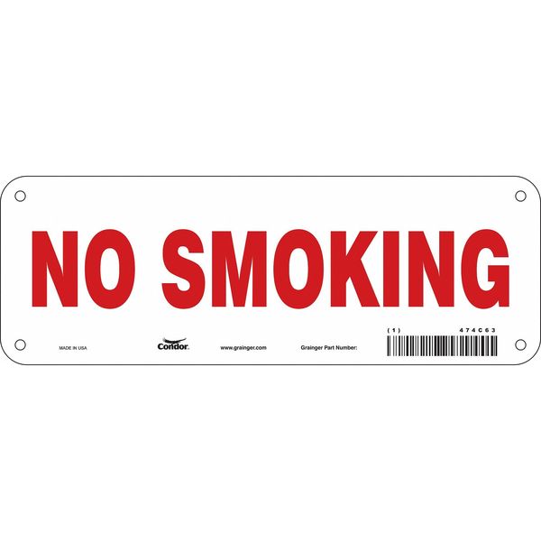 Safety Sign, 3 1/2 in H, 10