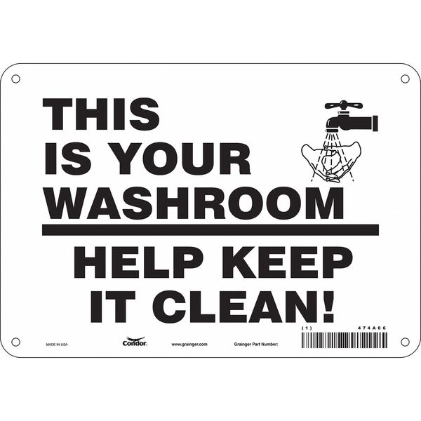 Restroom Sign, 10
