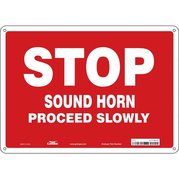 Stop Sound Horn Sign, 14