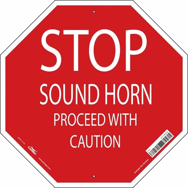 Stop Sound Horn Sign, 24