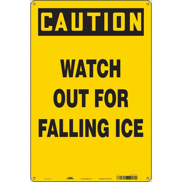 Traffic Sign, 18 in H, 12 in W, Polyethylene, Vertical Rectangle, English, 477U36