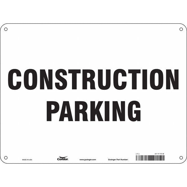 Construction Parking Sign, 24