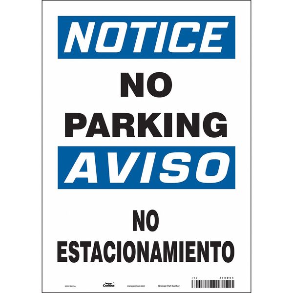 Safety Sign, 14 inx10 in, Vinyl