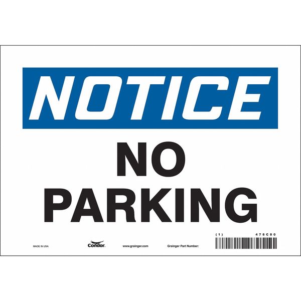 Safety Sign, 7 inx10 in, Vinyl, 478C80