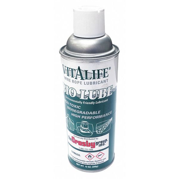 Lubricant, Clear, Aerosol Spray, 12 Oz.