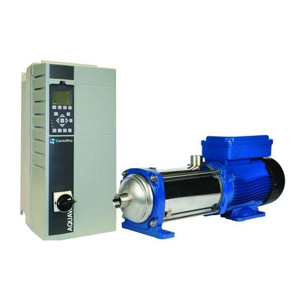 Constant Pressure Booster System, 5 hp, 230V AC, 1 Phase, 1-1/2 in NPT Inlet Size, 5 Stage