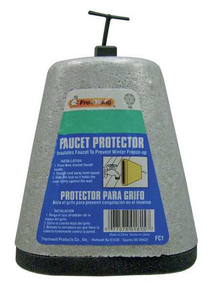 Faucet Cover, Foam, 1 In