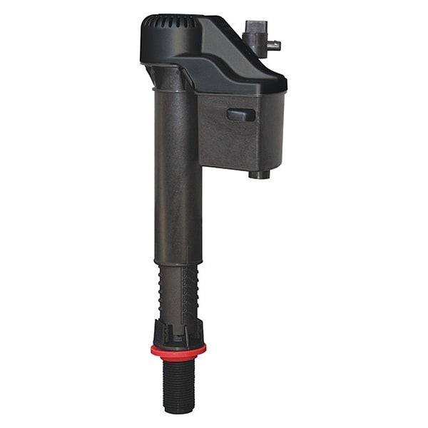 Fill Valve, Plastic and Rubber, Black