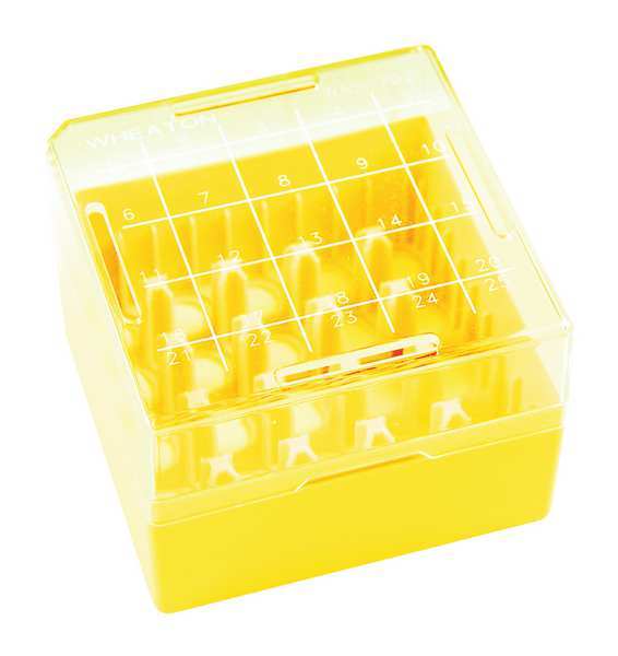 Freezer Box, Yellow, PK10