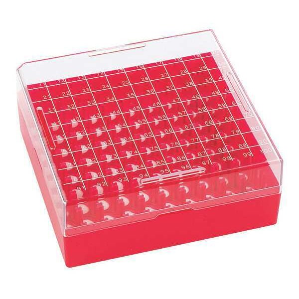 Freezer Box, Red, PK10
