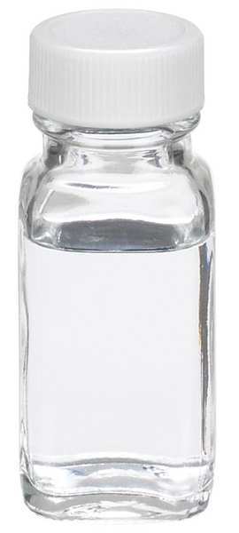 Square Bottle, 1 oz, PK48