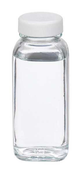 Square Bottle, 4 oz, PK24