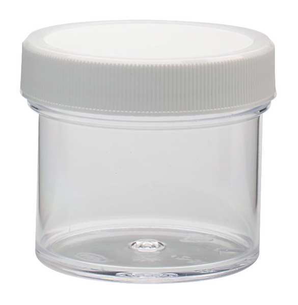 Plastic Jar, 60mL, PK48