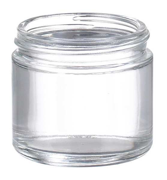 Glass Jar, 2 oz, PK144