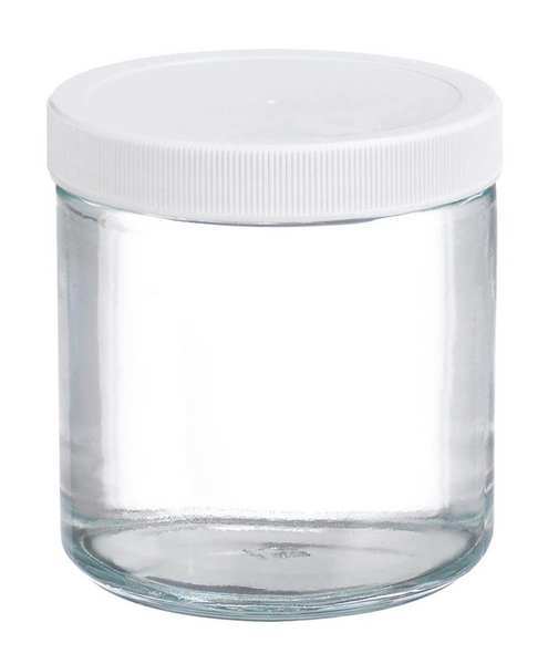 Glass Jar, 16 oz, PK12