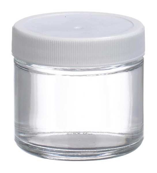 Glass Jar, 2 oz, PK144