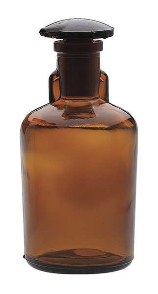 Dropper Bottle, 100mL, Amber, Round, PK6