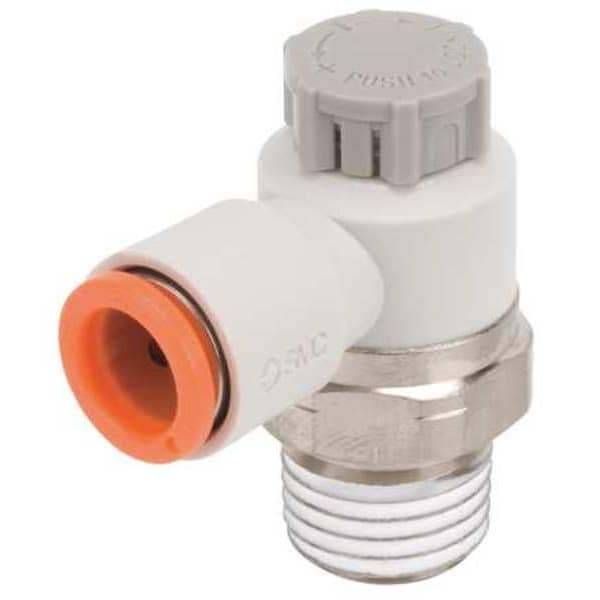 Speed Control Valve, 3/8 In Tube, 1/4 In