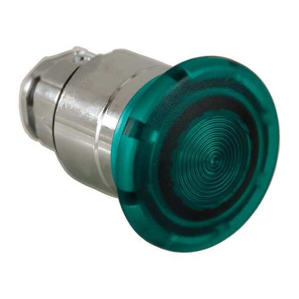 Illuminated Push Button Operator, 22 mm, Green