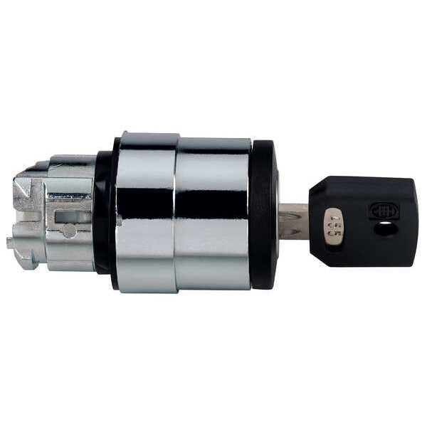 Non-Illum Selector Swtch, 22mm, 2 Pos, Keyd