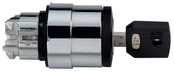 Non-Illum Selector Swtch, 22mm, 2 Pos, Keyd