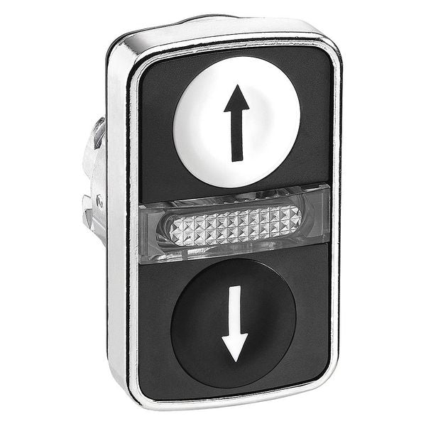 Illuminated Multi-Head Operator, 22 mm, Rectangular