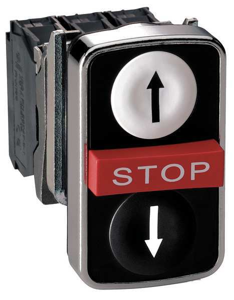 Illuminated Multi-Head Operator, 22 mm, Round