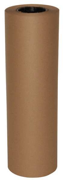Recycled Kraft Paper 24 In. x 250 ft., 40 lb. Basis Weight