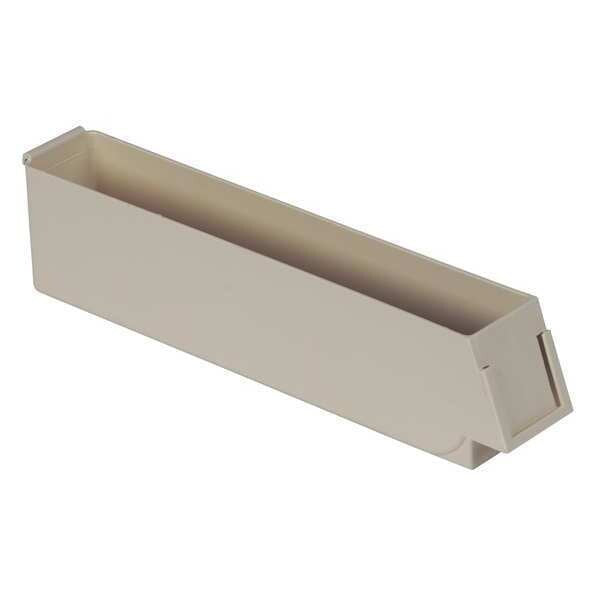 Unit Dose Bin, Light Beige, Plastic, 10 3/4 in L x 2 in W x 2 7/8 in H, 25 lb Load Capacity